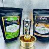 Fabulous Naturals Tea & Coffee Combo with Coffee Filter & Dabara - 250gms Each