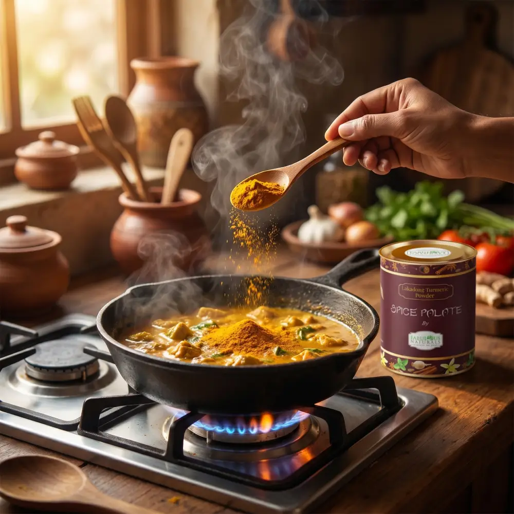 Spice Palate's Lakadong Turmeric Powder(3.5oz) <br><span style="font-size:14px">High Curcumin. Pure Wellness. Nature's Golden Treasure.</span> - Image 2