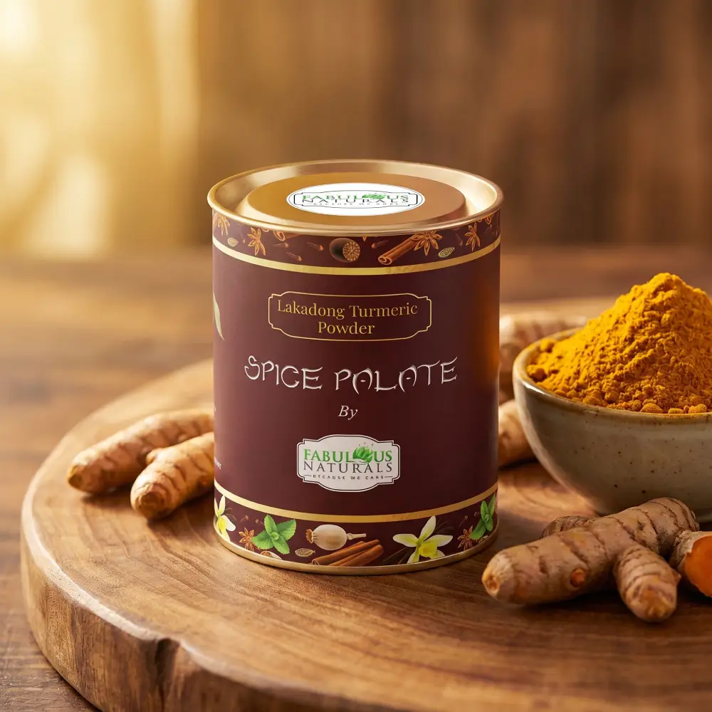 Spice Palate's Lakadong Turmeric Powder(3.5oz) <br><span style="font-size:14px">High Curcumin. Pure Wellness. Nature's Golden Treasure.</span> - Image 5